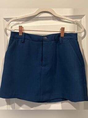 Gentle Fawn Aura Mini Skirt in Blue Size 2